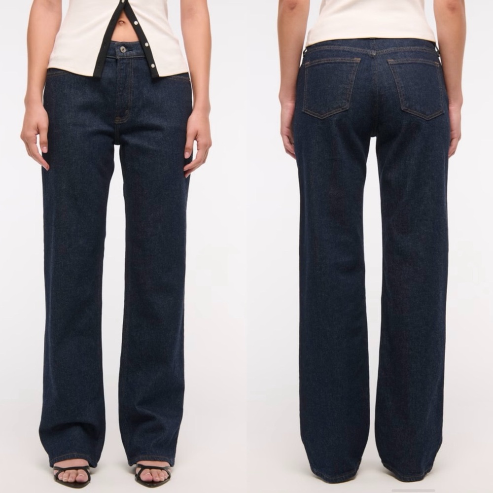 Abercrombie Low Rise Baggy Jeans NWOT